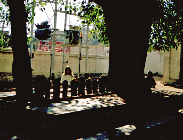 PN inside gate - Ganesha shrine (and transformers!)